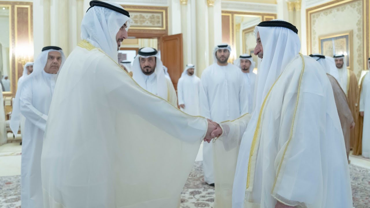 صاحب السمو حاكم الشارقة يواصل استقبال المهنين بعيد الأضحى المبارك