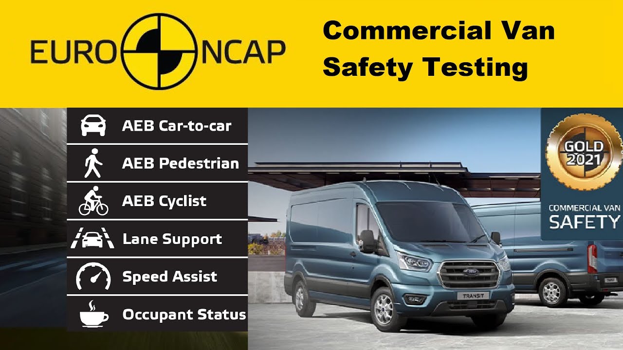2023 Euro NCAP Van Safety Test Of The The Ford Transit