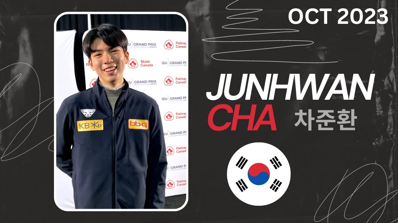 Junhwan Cha 차준환: 2023 Skate Canada Interview
