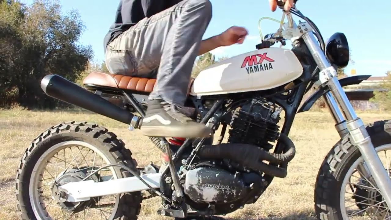 Honda XR500 1981 Street Tracker Testing