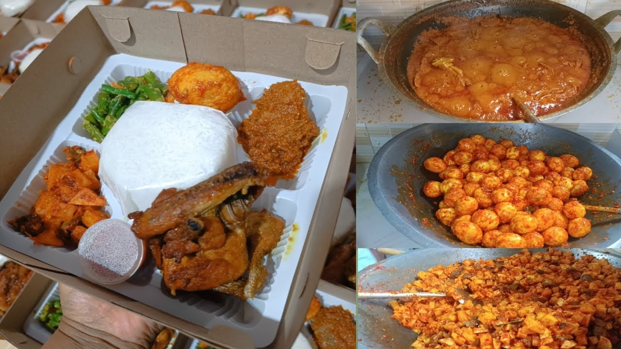 Orderan 110 nasi box untuk bukber dengan menu mewah!!