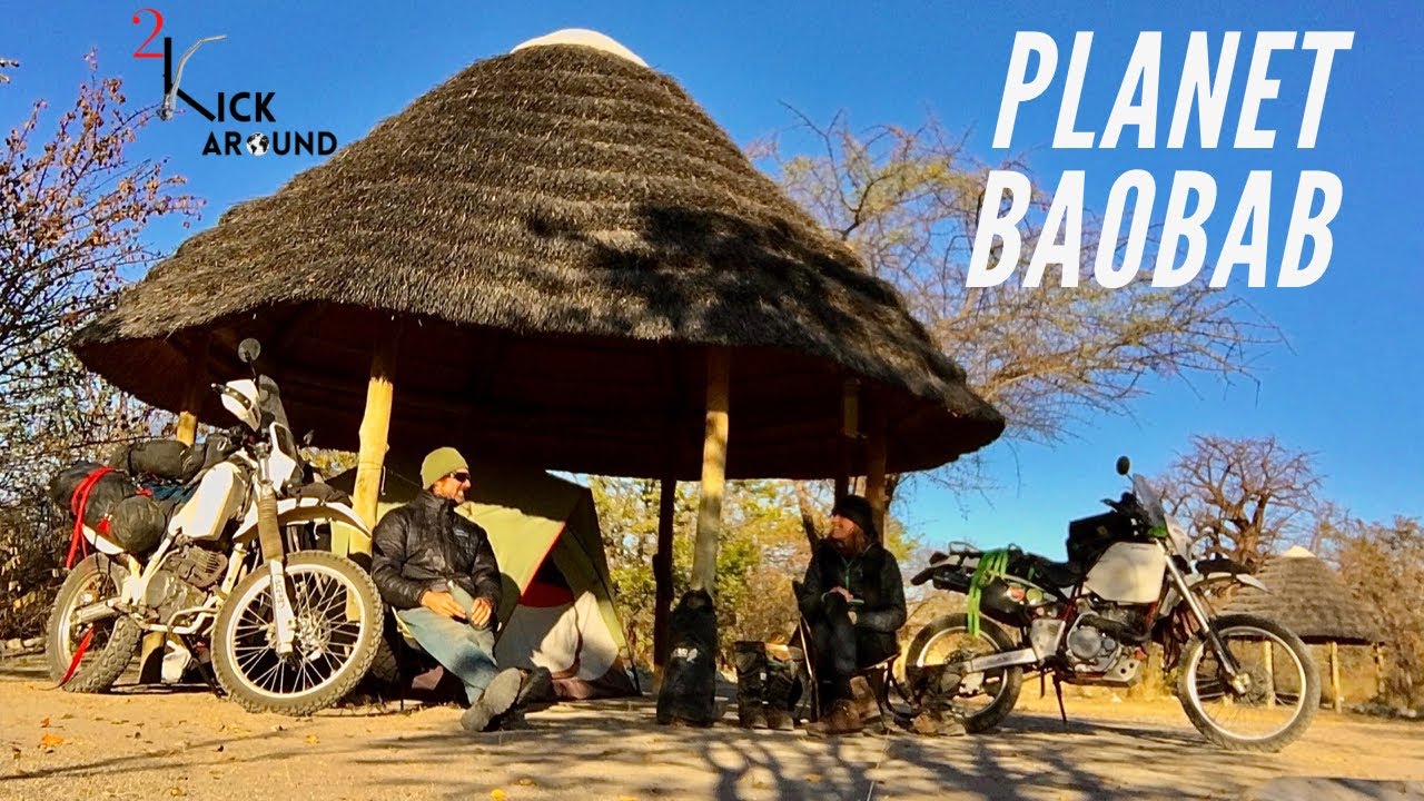 Riding to Planet Baobab, Botswana Ep.24 - XR600R Africa Dual Sport Adventure 2022