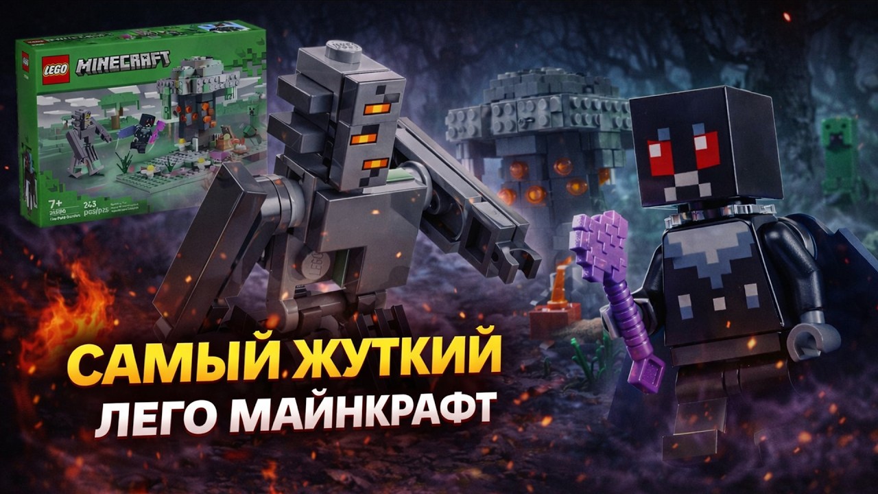 Самый жуткий набор LEGO MINECRAFT