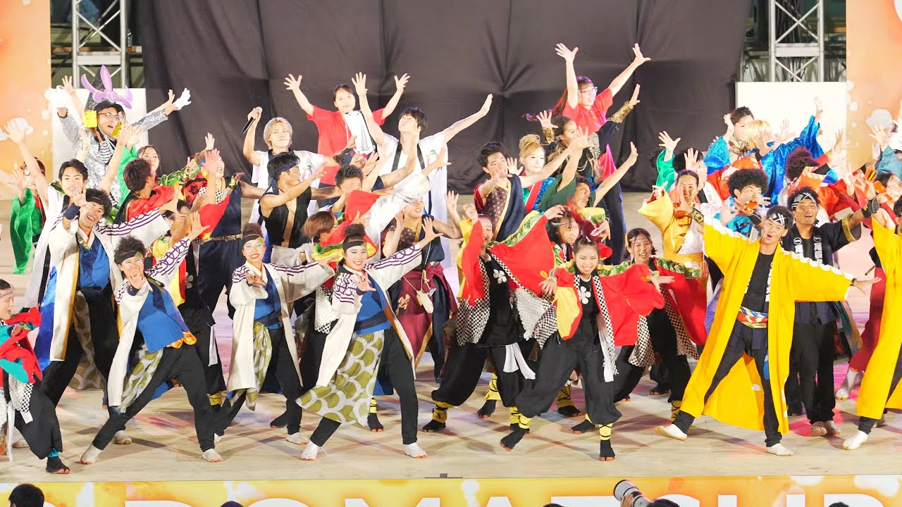 [4K] 総踊り『YEAH!HOPE!!』　にっぽんど真ん中祭り 2023 どまつり 前夜祭 (中央)