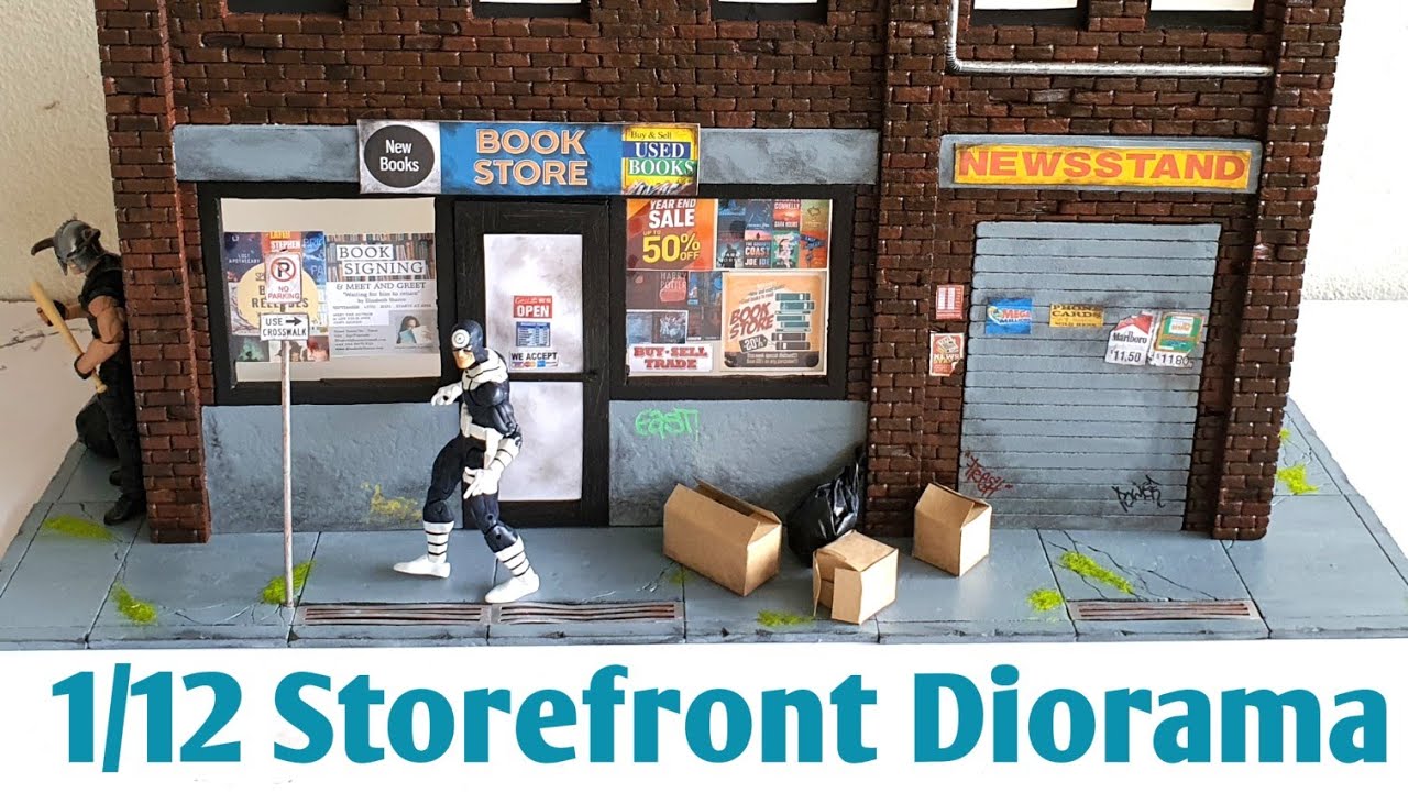 rebel_dioramas: 1/12 Storefront Diorama