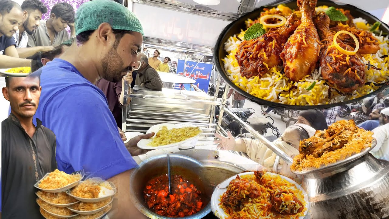Restaurant Style Biryani Recipe | CRAZY RUSH On Today BIRYANI | Karachi Food Street @Zaiqaholic