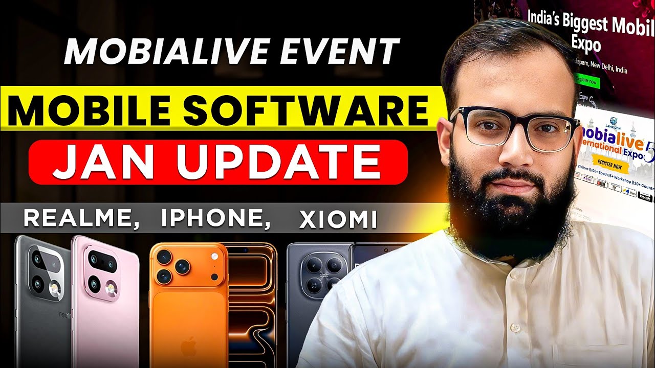 Mobialive Event - Mobile software Update jan - REALME , IPHONE , XIOMI
