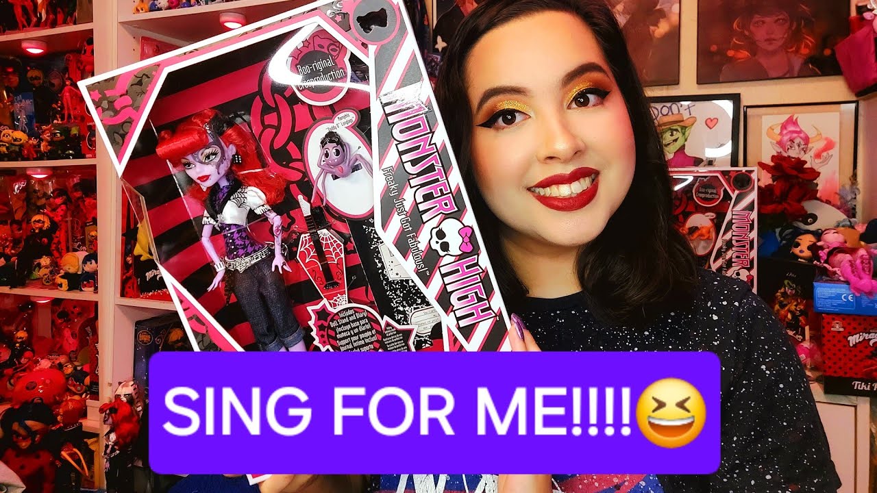SHE'S HERE!!!!! | Opretta Creeproduction doll uboxing and review