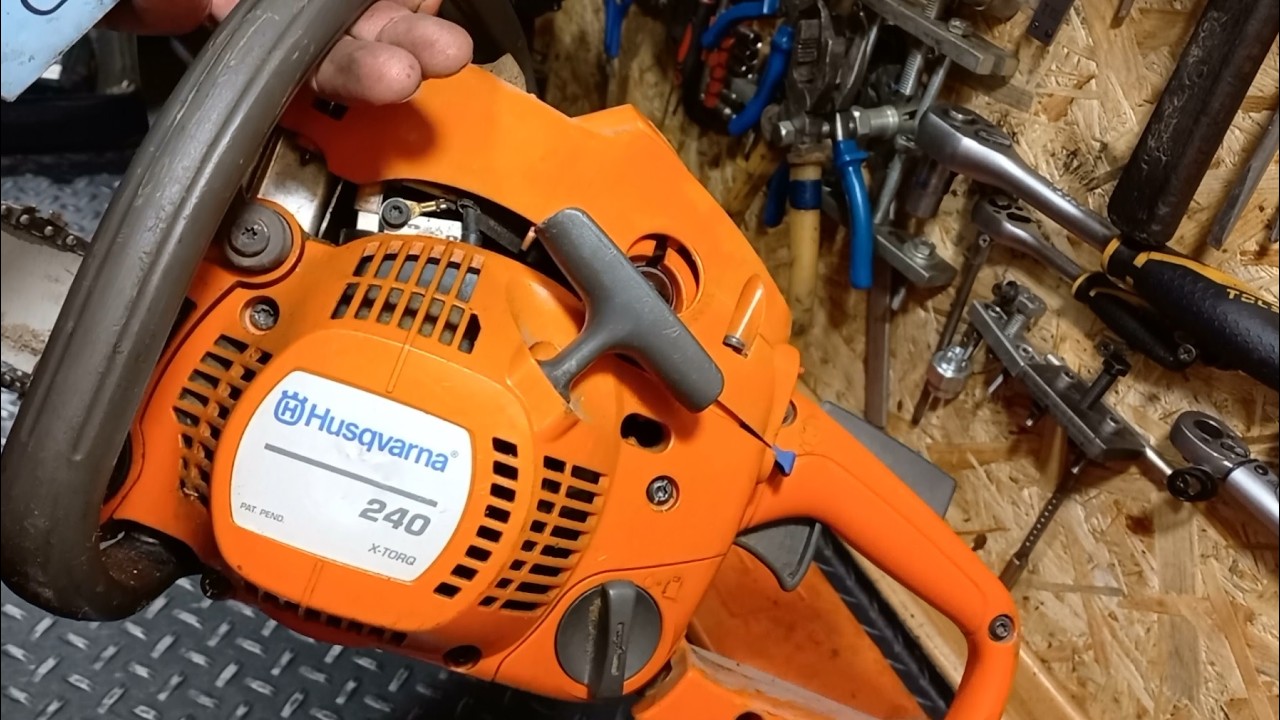 Бензопилка Husqvarna 240 - шлях від сервісу до утилізації