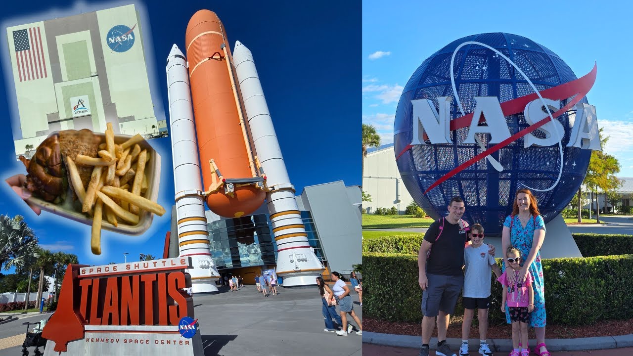 ​We Spent the Day at NASA! Kennedy Space Center Full Tour!