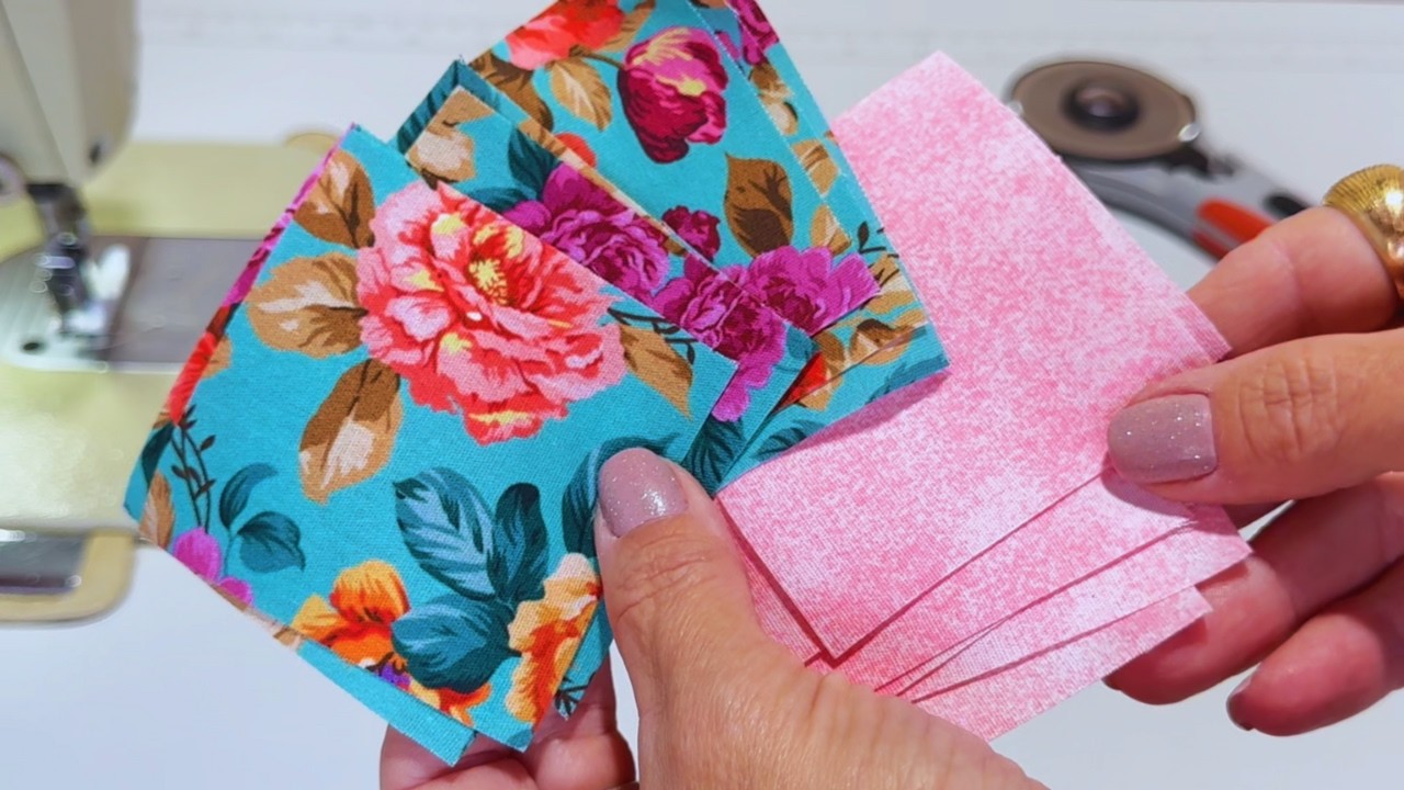 O SEGREDO do PATCHWORK Só com Quadrados Lindo e Fácil 😍