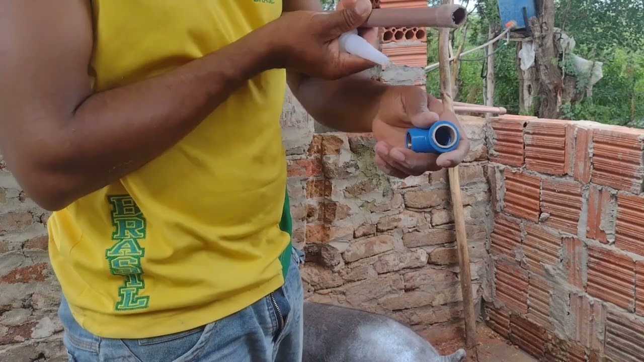 fazendo estalação de chupeta para barrão!