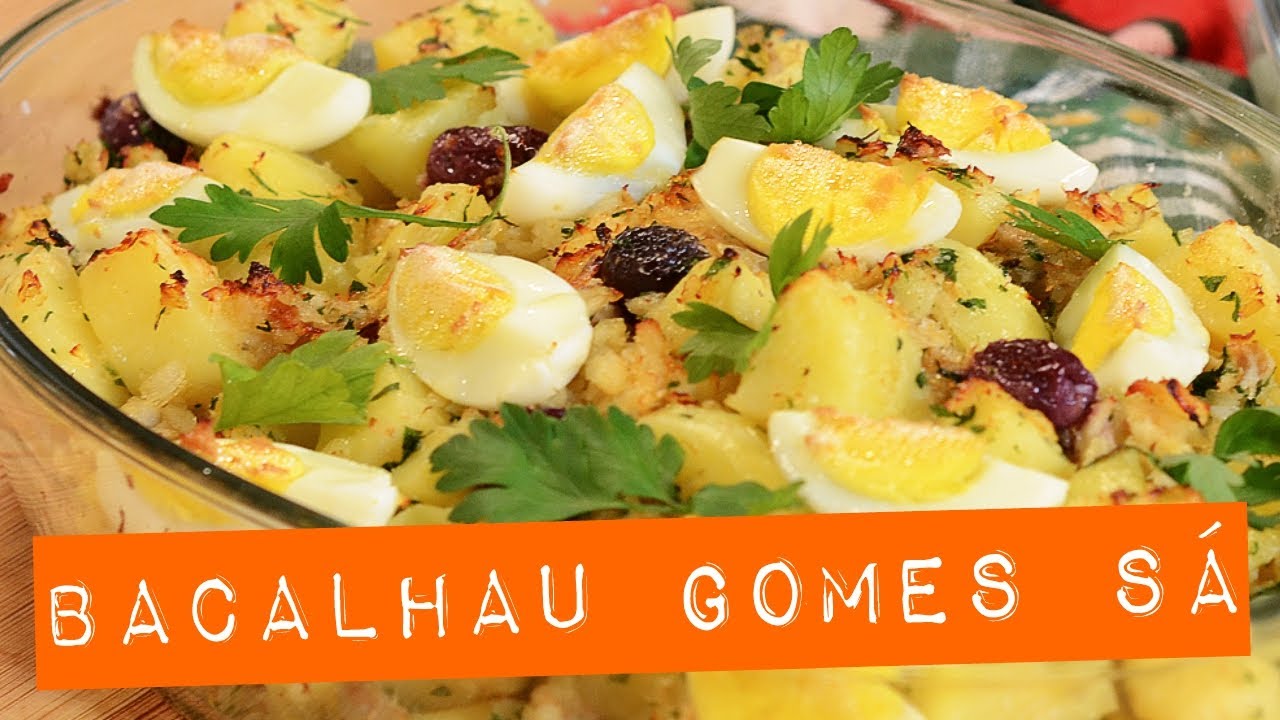 ECONÔMICO, SIMPLES E MUITO GOSTOSO | BACALHAU GOMES SÁ | RECEITA TRADICIONAL PORTUGUESA |