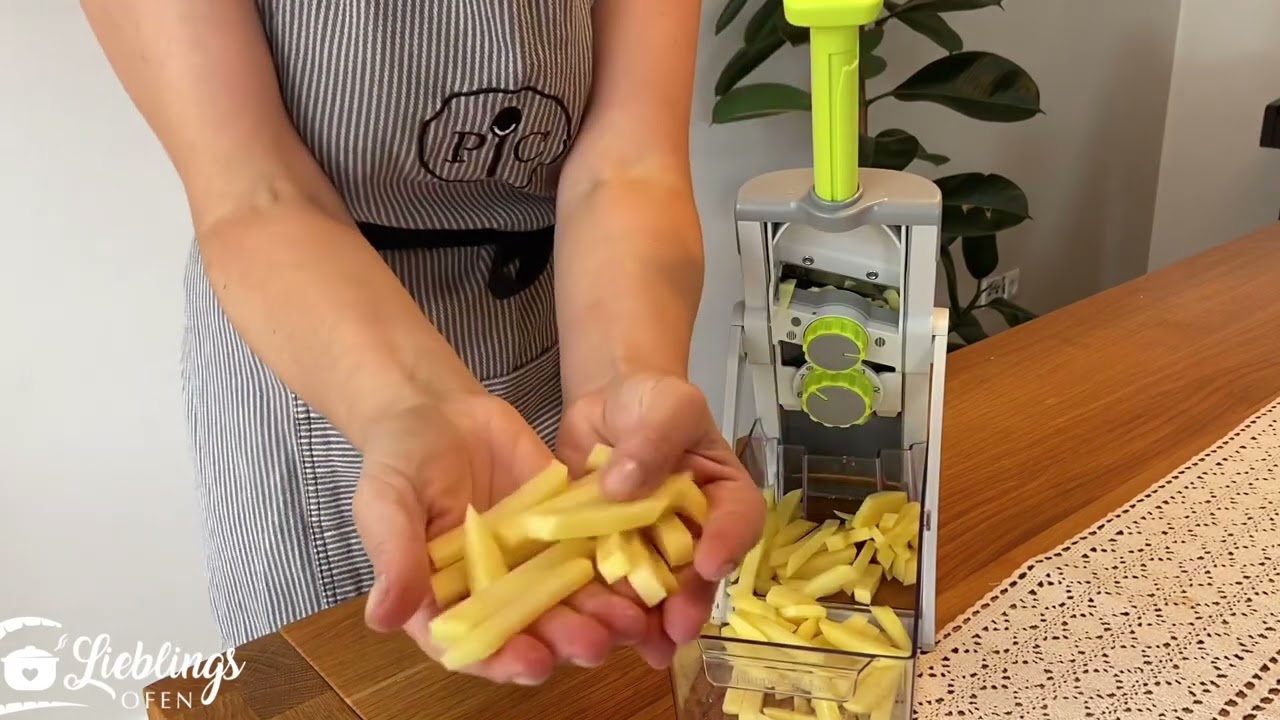 Lieblingsofen Gemüsefix Mandoline Pampered Chef Erklärung mit Beispielen Gemüsereibe Gemüseschmeider
