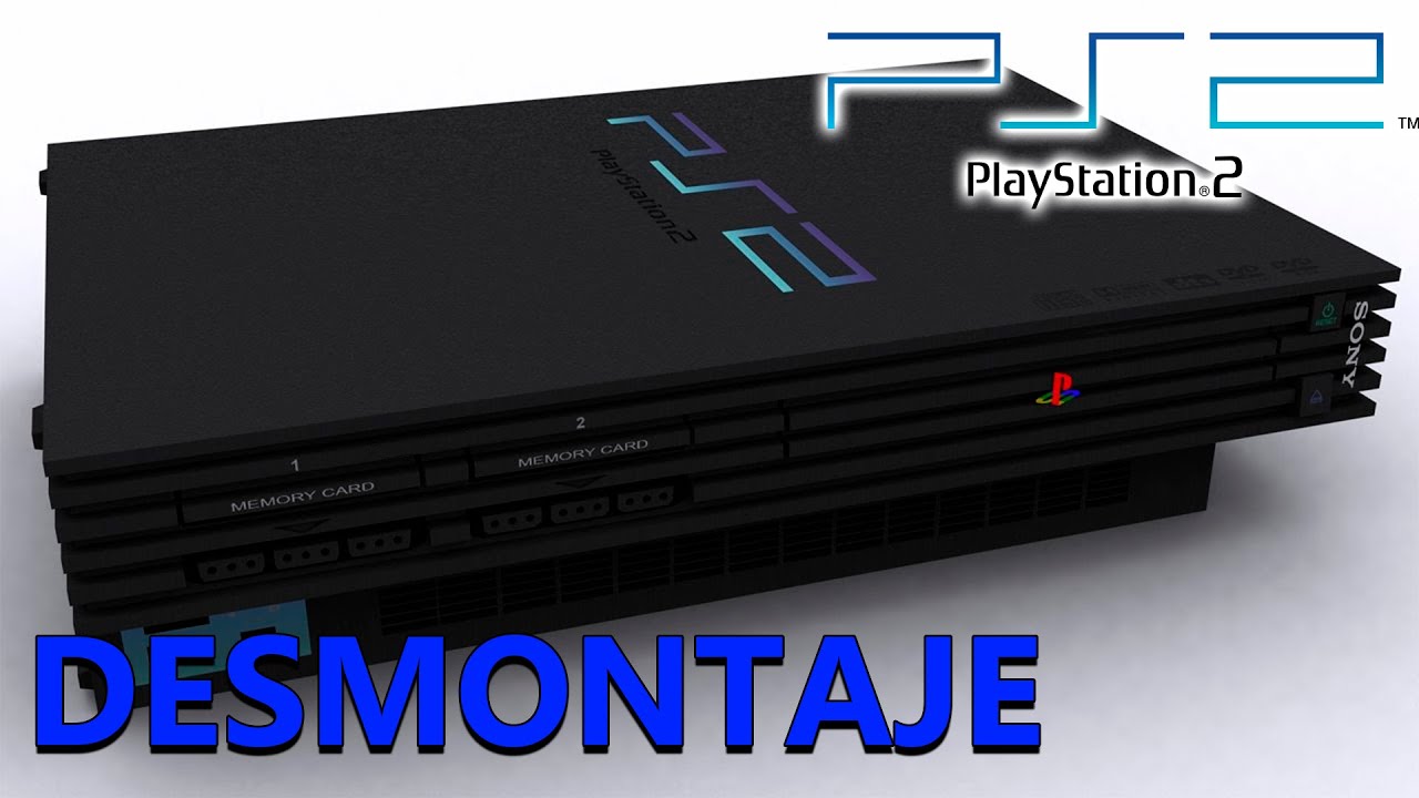 COMO ABRIR LA PS2 FAT // DESMONTAJE (Y MONTAJE) COMPLETO