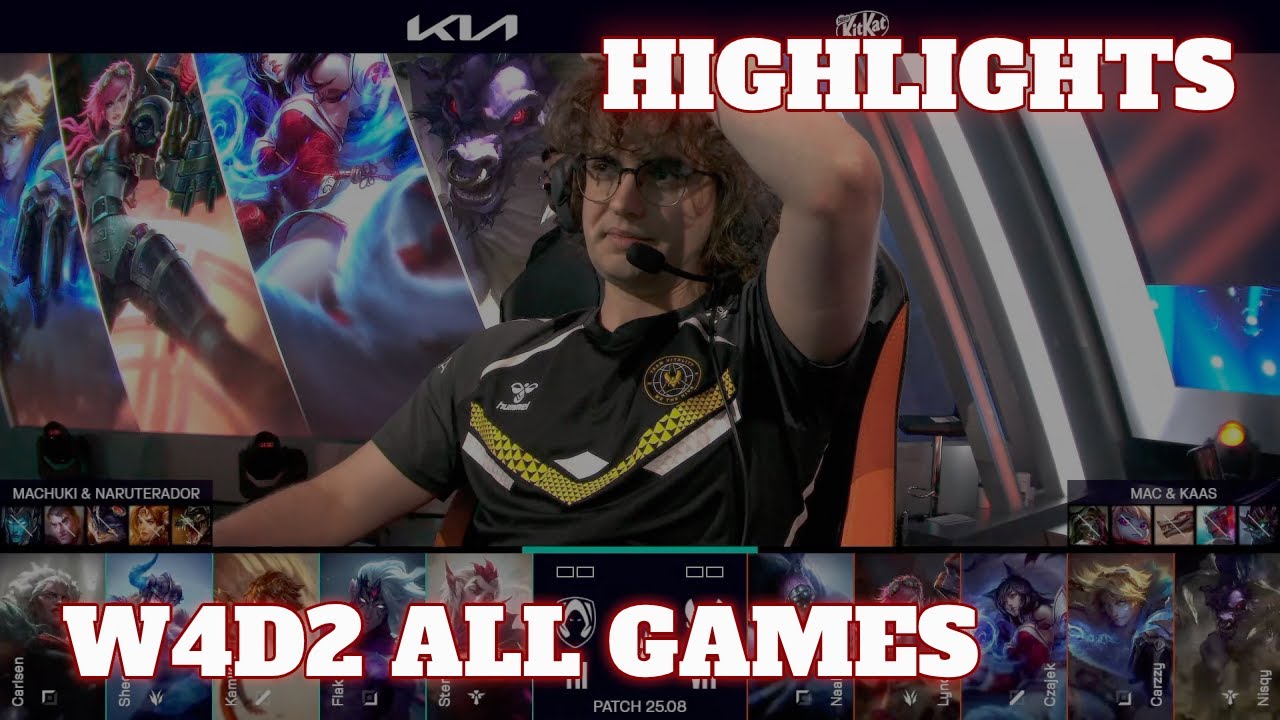 LEC Spring 2025 W4D2 - All Games Highlights | Full Day Week 4 Day 2 LEC Spring  2025