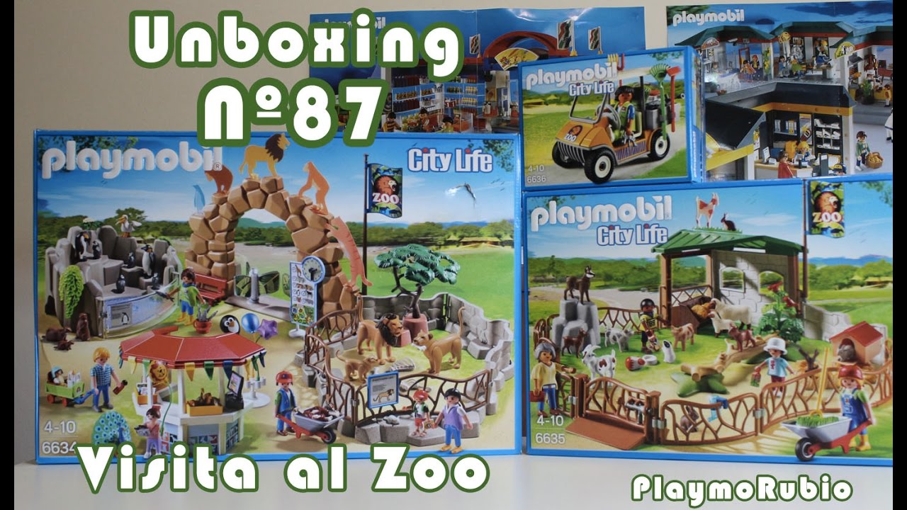 Unboxing PlaymoRubio nº87 – Zoo de Playmobil y 4 años de proyecto
