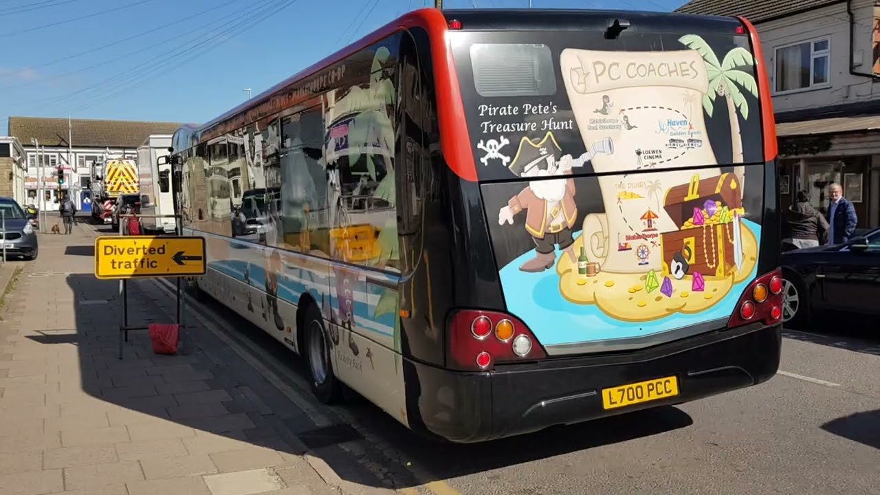 PC Coaches of Lincoln Optare Versa in Mablethorpe 21st April 2026