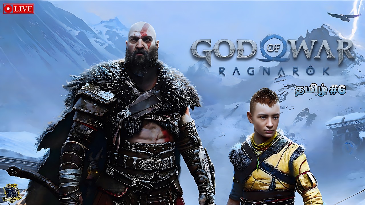 🔴God of War Ragnarök LIVE 🔴 | Epic Kratos Gameplay | Kratos vs Thor #godofwar Part 6