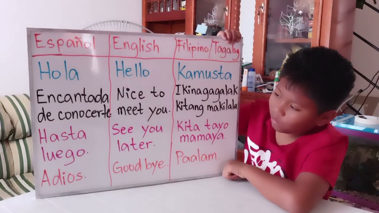 Aqui andamos aprendiendo idiomas