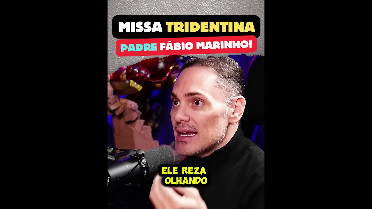 MISSA TRIDENTINA !  PADRE F&Aacute;BIO MARINHO