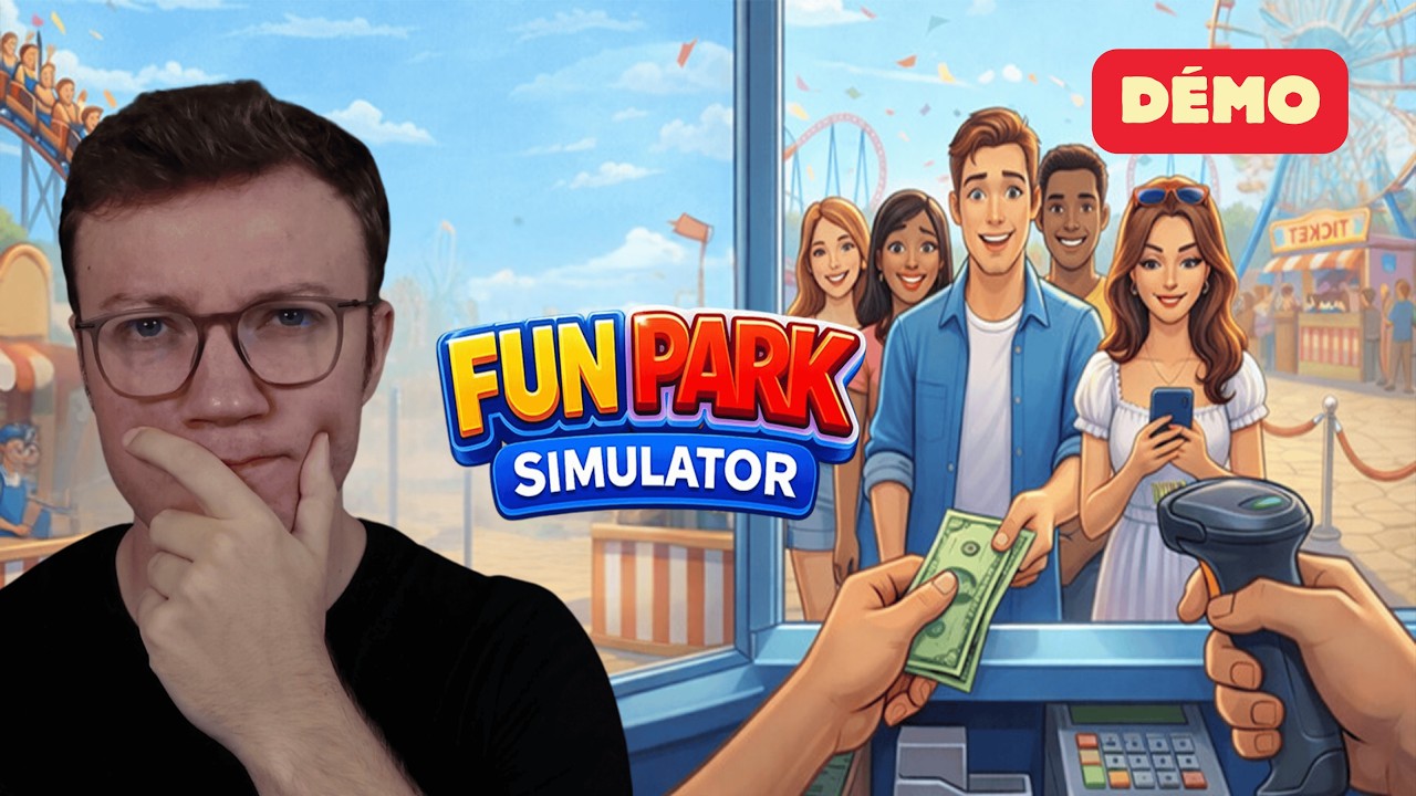 Fun Park Simulator : J'ouvre mon parc d'attraction ! Démo