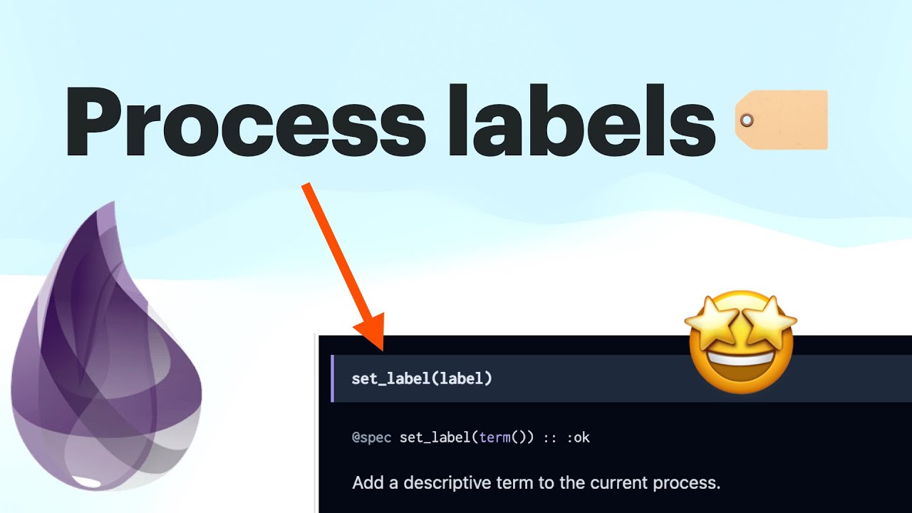 Elixir's new process labels! 🔥 #elixirlang #erlang