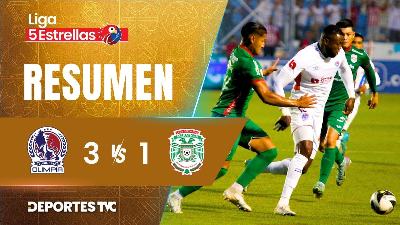 Olimpia 3 - 1 Marathón | Gran Final Ida | Liga Nacional - Clausura 2023 - 2024