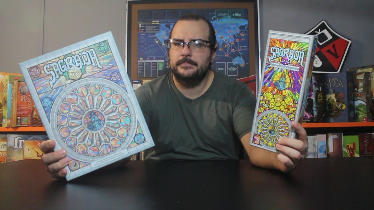 SAGRADA Expans&atilde;o 5 & 6 Jogadores [REGRAS EXPLICADAS]