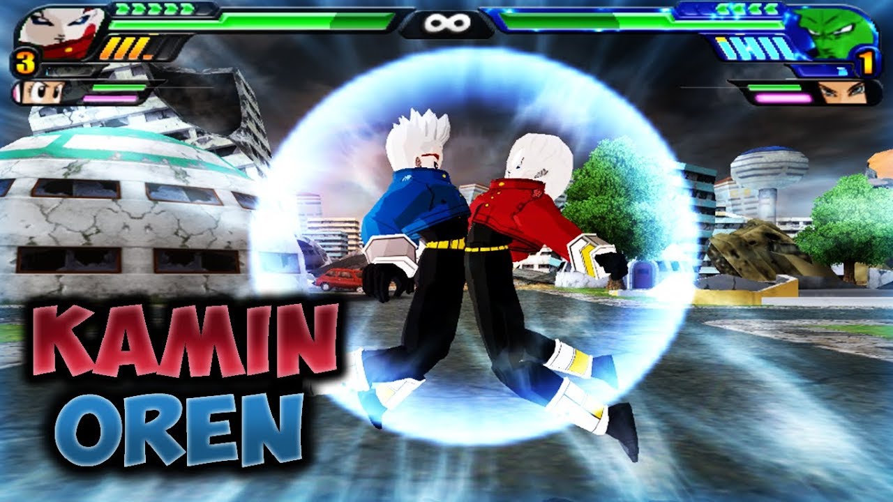 Kamin and Oren fusion | Dragon Ball Z Budokai Tenkaichi 3