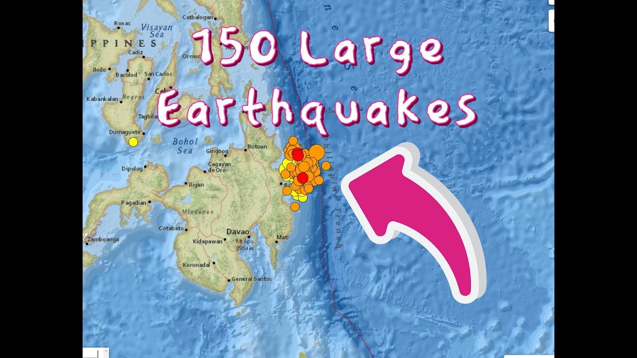 Latest Ongoing Earthquake activity in the Philippines. Sunday night update 12/3/2023