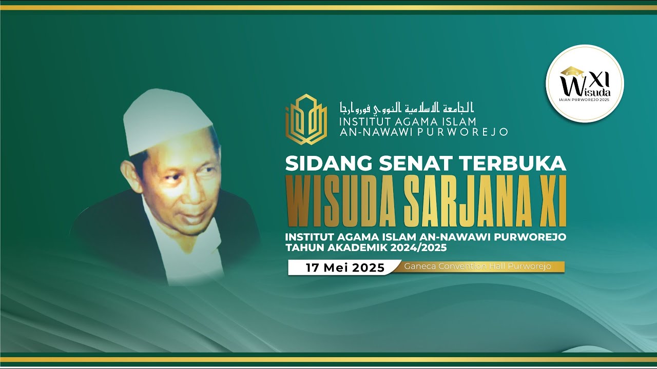 WISUDA XI IAI AN-NAWAWI PURWOREJO TAHUN 2025