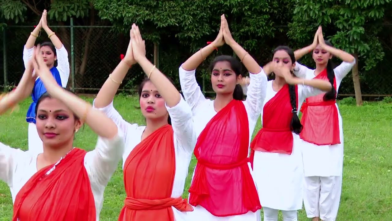 Namo Namo Bharatambe - Bharatnatyam by students of SSD  |  Azaadi ka Amrit Mahotsav