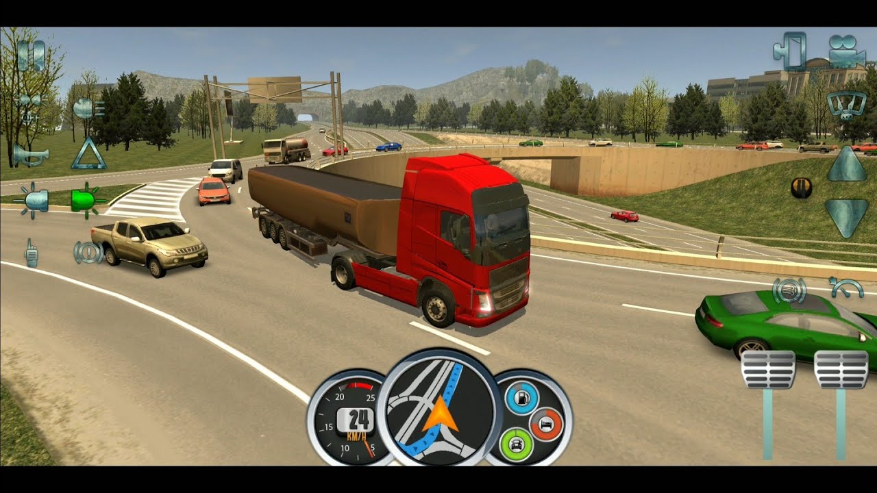 Euro Truck Driver 2018 Update -  Improved Graphics, Scenery, Mirrors & Camera Angles