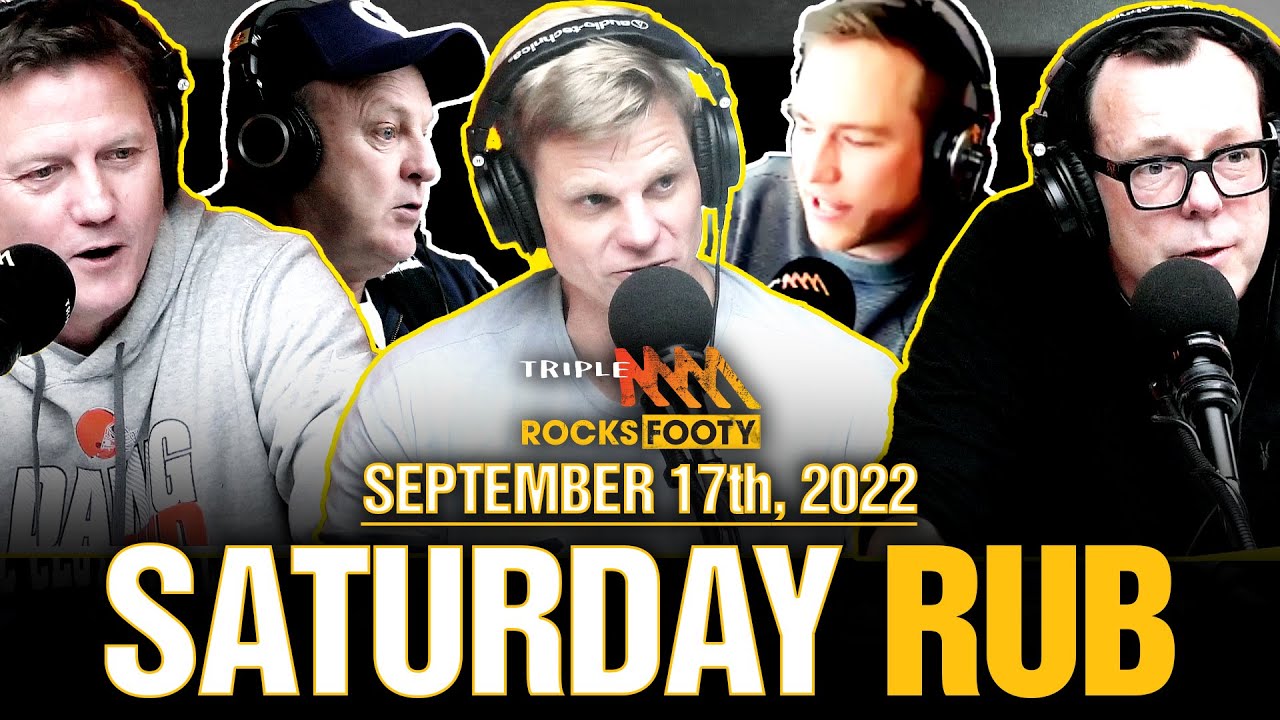 Saturday Rub | Bill's Cashies, Bernie's Boring Speech, Nuff Of The Year | Triple M Footy