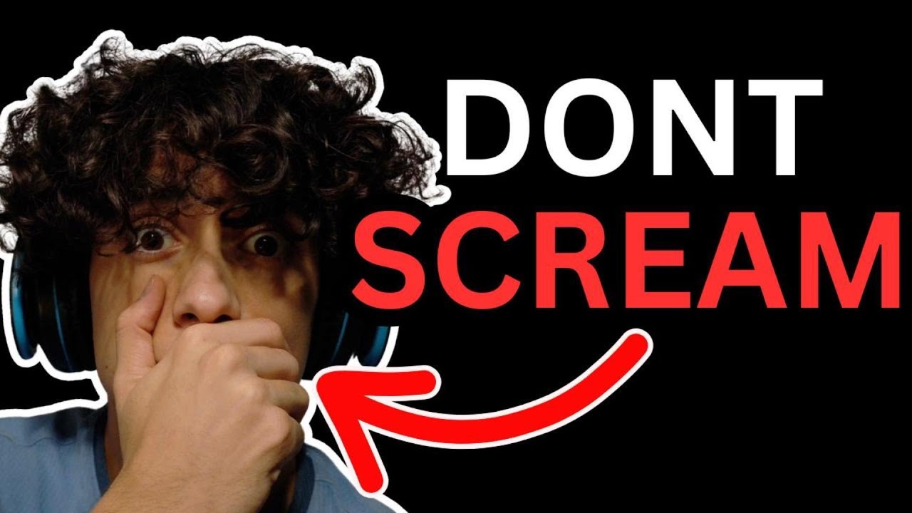 I Can NOT Scream Or My Parents Will WAKE Up (Horror Game Challenge)