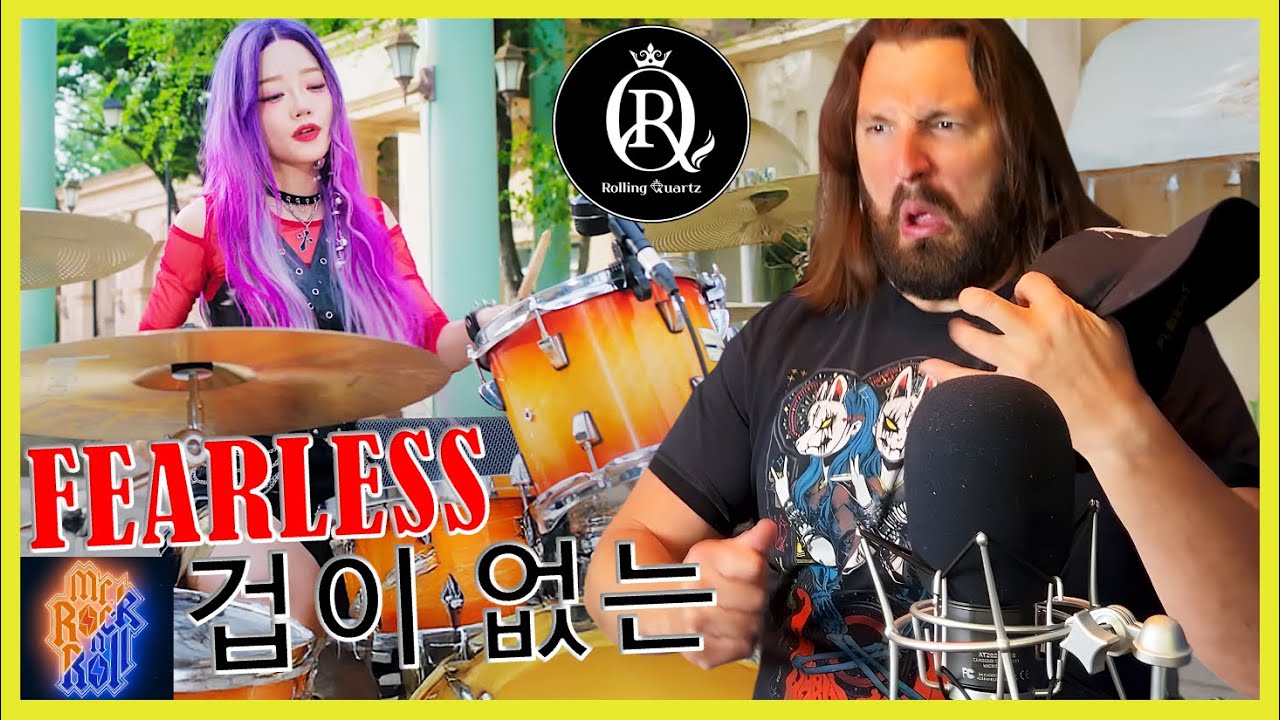 FIRST TIME HEARING!!! | [MV] Fearless 피어리스 by Rolling Quartz 롤링쿼츠 (3rd Single) | REACTION