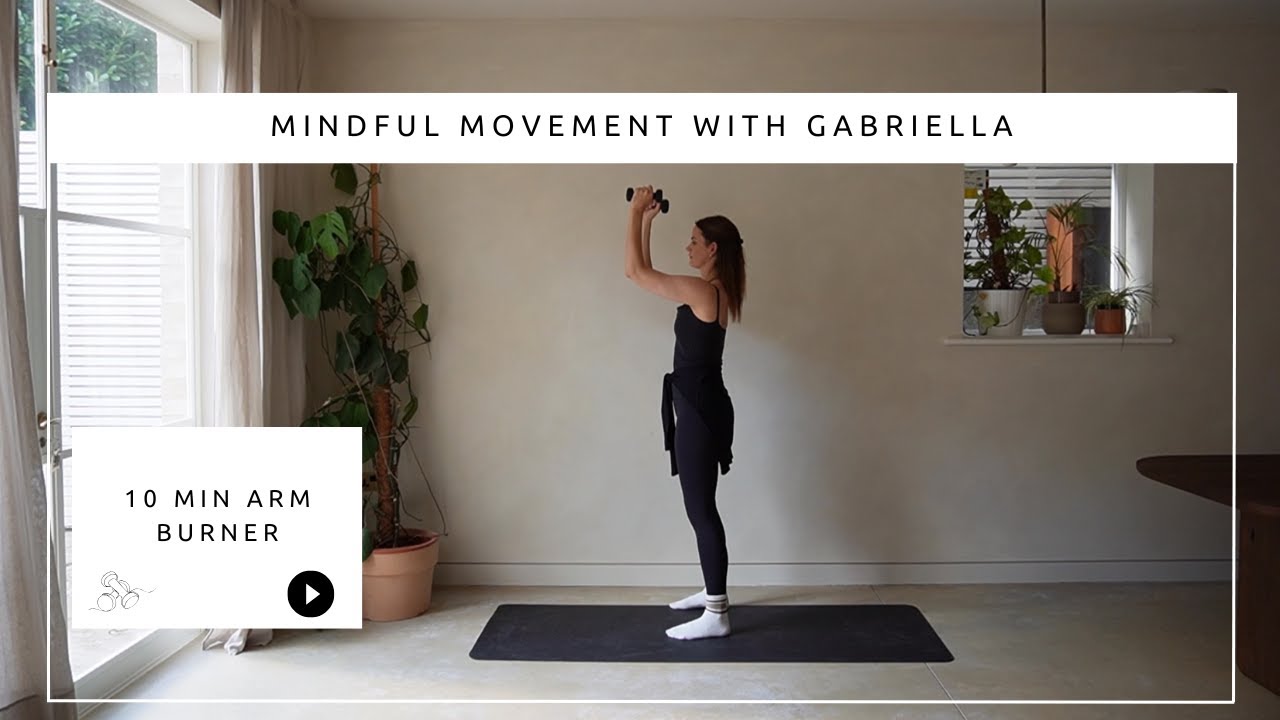 10 Minute Arm Burner | Pilates & Barre Inspired- Light Weights or No Equipment