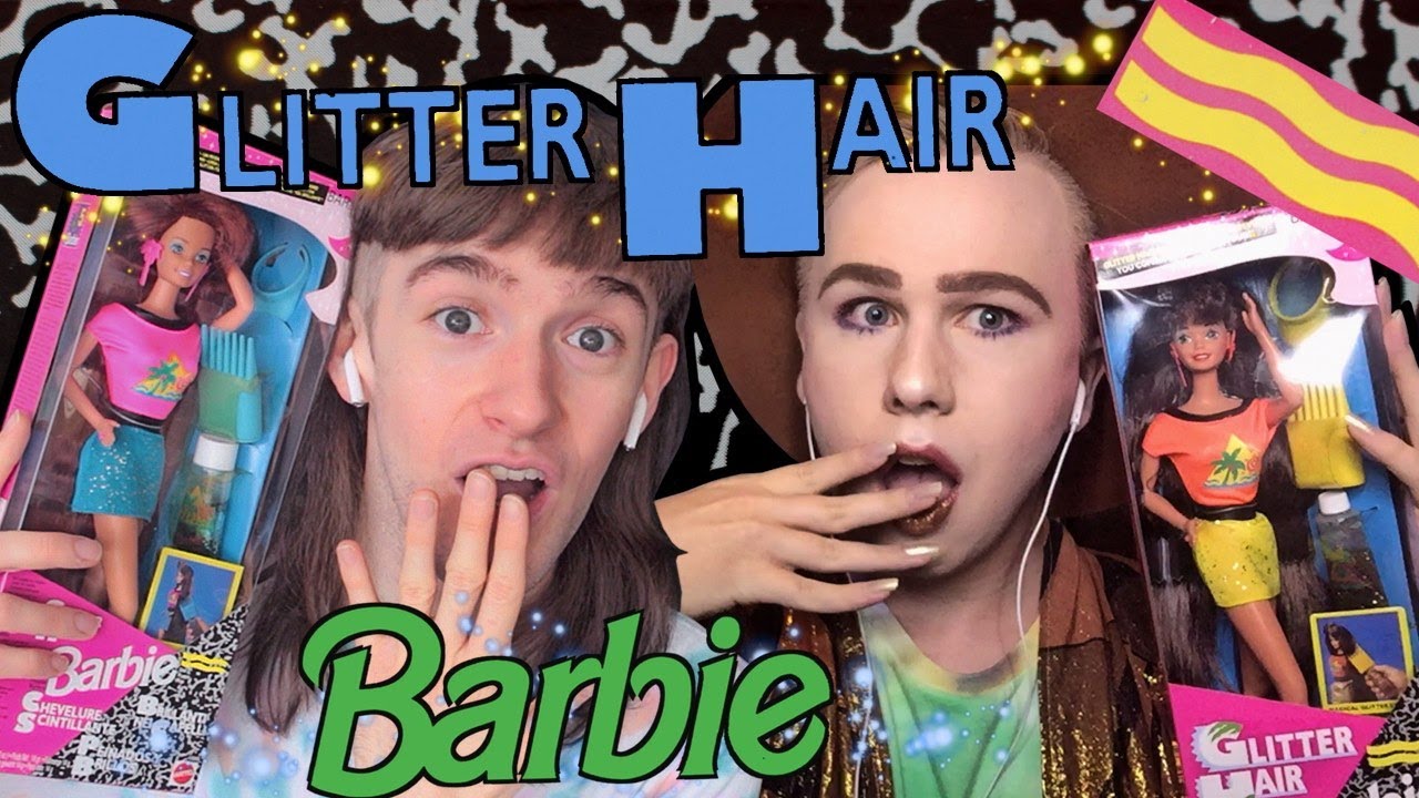 Glitter Hair Barbie (1993) (w/ Dean Reen!) - Doll Unboxing & Review!