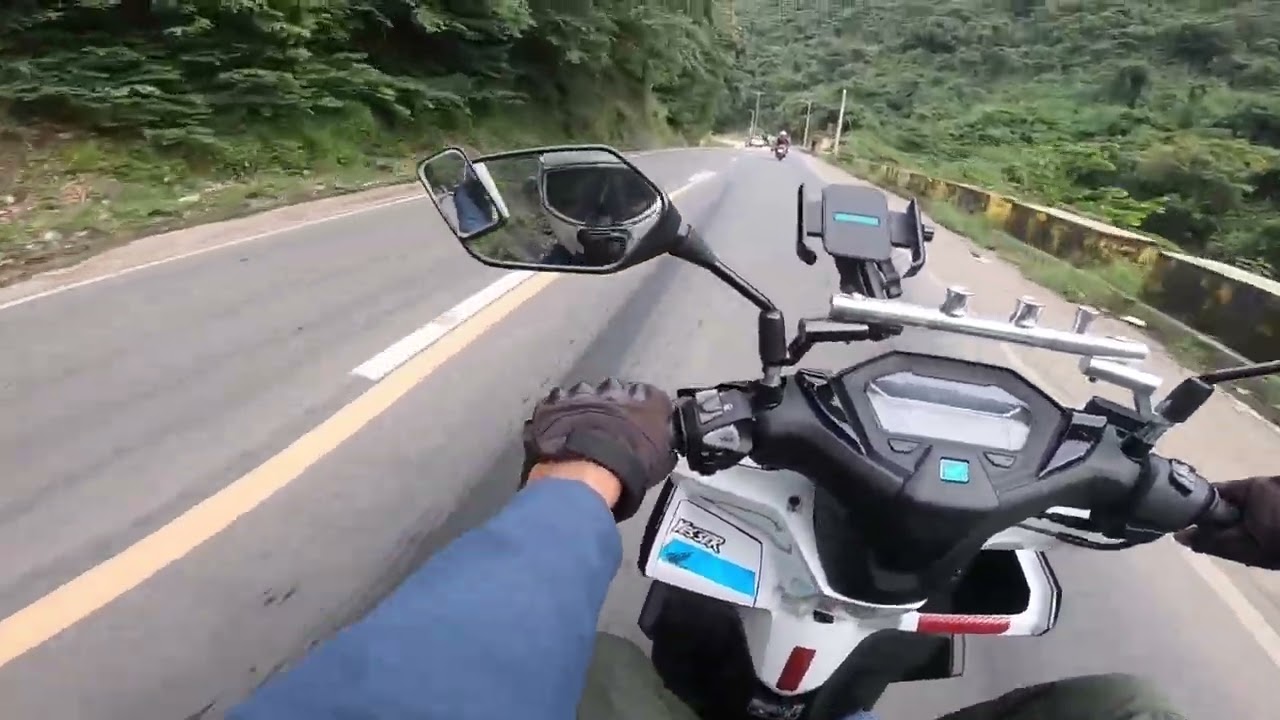 Honda click 160 to Baguio via Kenon Road. Intayon! 