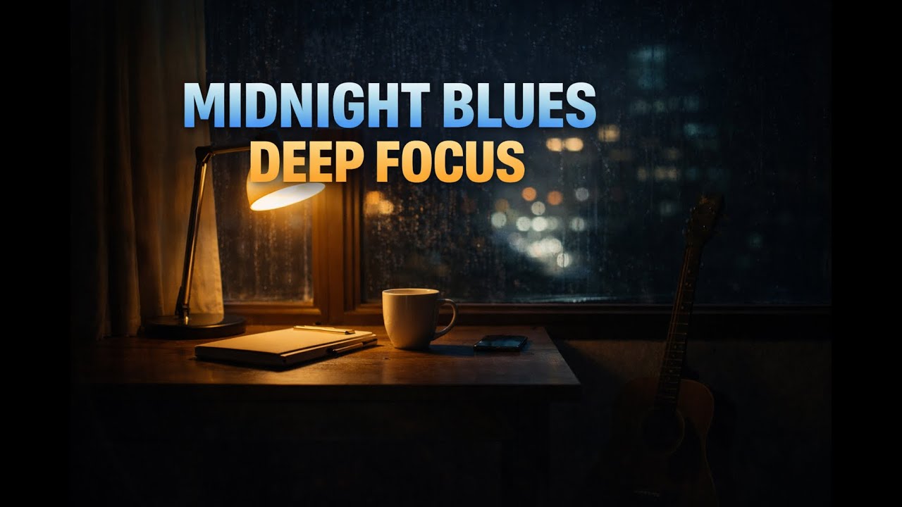 Midnight Blues for Deep Focus and Quiet Nights