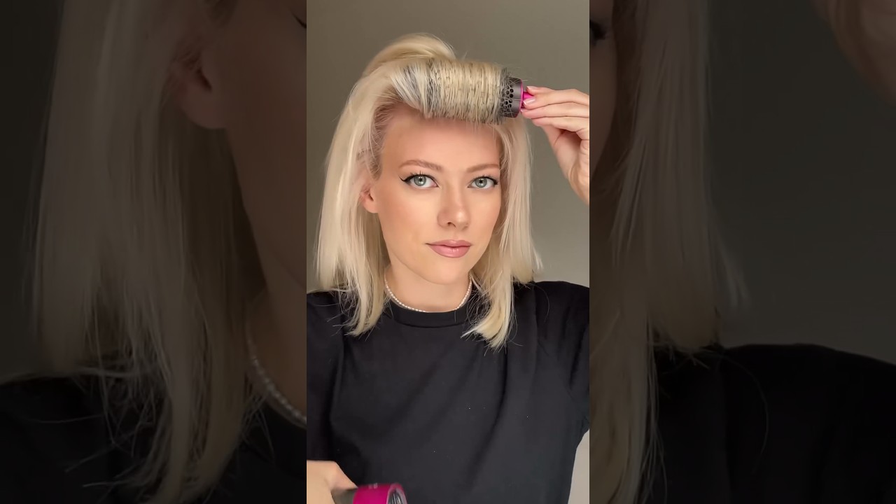 How I style my bangs with Dyson Airwrap
