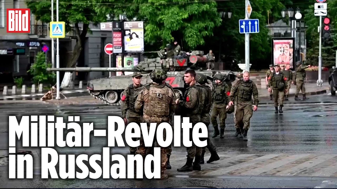 Eskalation in Russland: Wagner-Söldner marschieren in Rostow auf