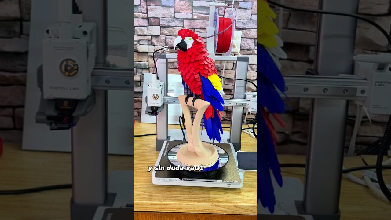 Esta es la calidad de impresi&oacute;n de la Bambu Lab A1 #impresion3d #impresoen3dmx #bambulaba1