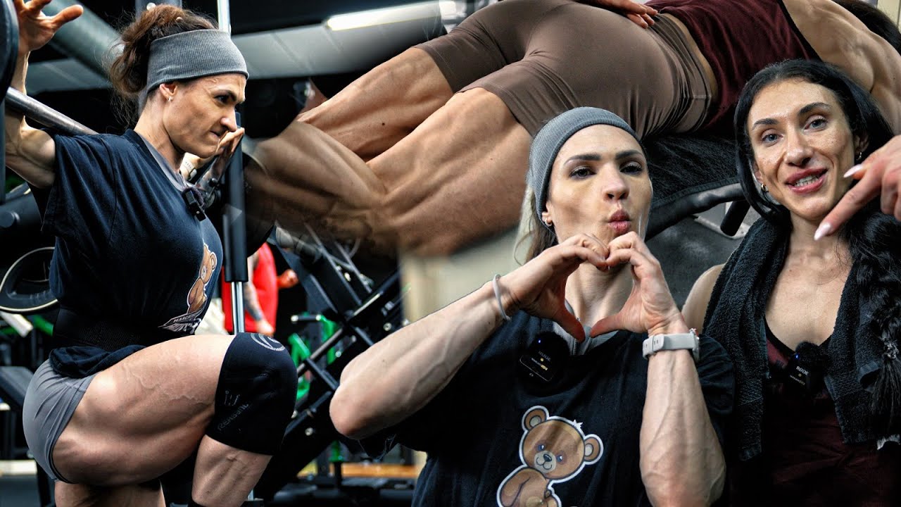 Leg Day mit Lisa Meiswinkel - German Mr Olympia Tag Team