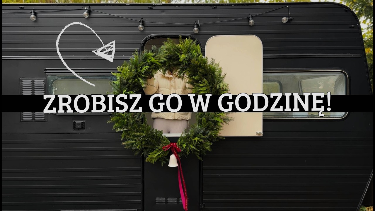 ŚWIĄTECZNY WIANEK - NAJPROSTSZY SPOS&Oacute;B - TANIO I EFEKTOWNIE