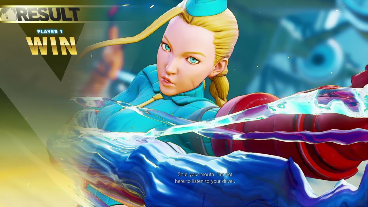 STREET FIGHTER V Cammy vs Vega