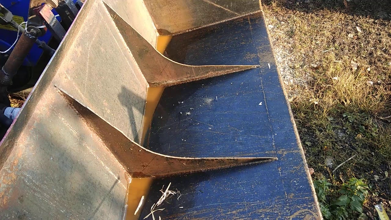Детальний відео огляд ковша на задню навіску для міні трактора