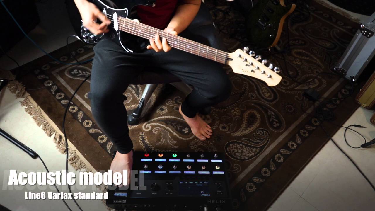 Line 6 Variax Acoustic sounds preview by Vinai T