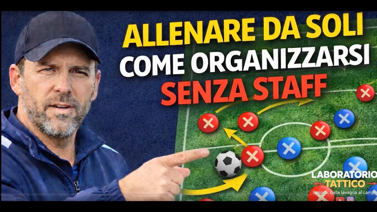 Allenare da soli: realtà per molti allenatori.